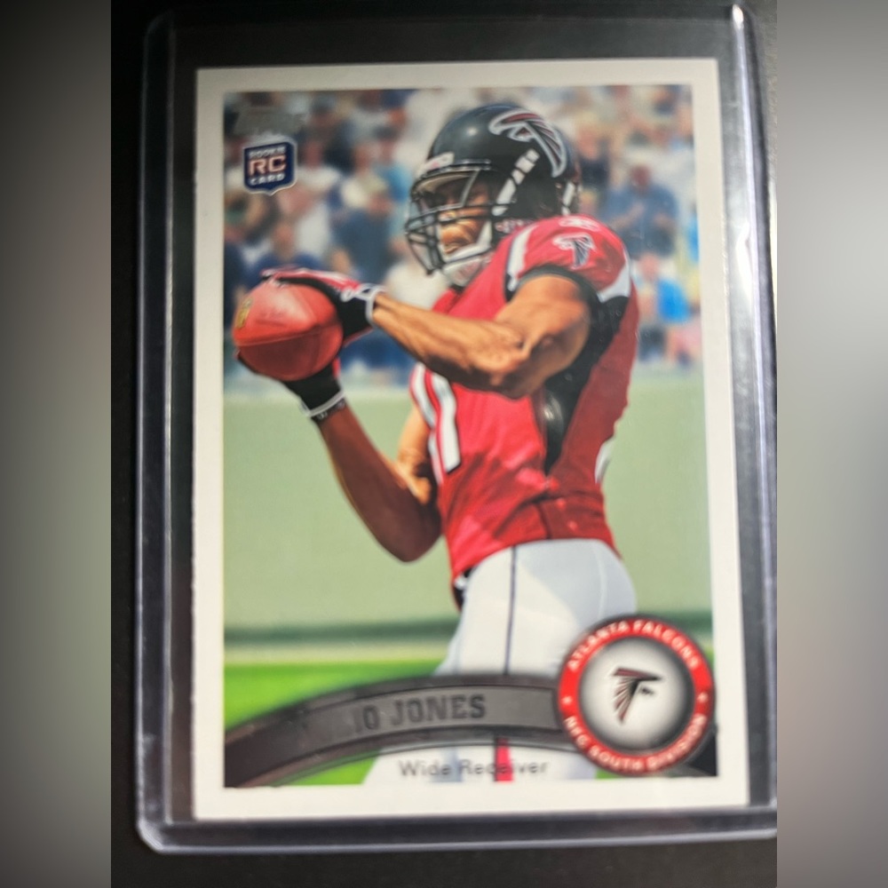 2011 TOPPS JULIO JONES RC ROOKIE CARD